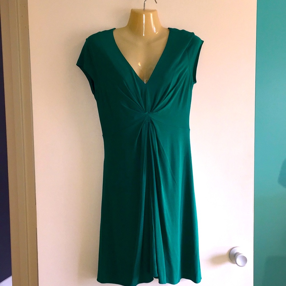 Banana Republic Issa London Sz 8 Kelly Green Dress